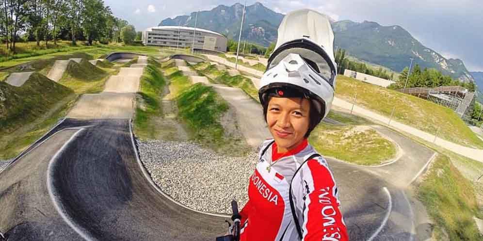 Si Tomboi Di Arena BMX Sumbang Emas Untuk Indonesia